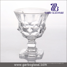 Taza caliente del helado de la venta, cuenco de cristal, Stemware (GB1055)